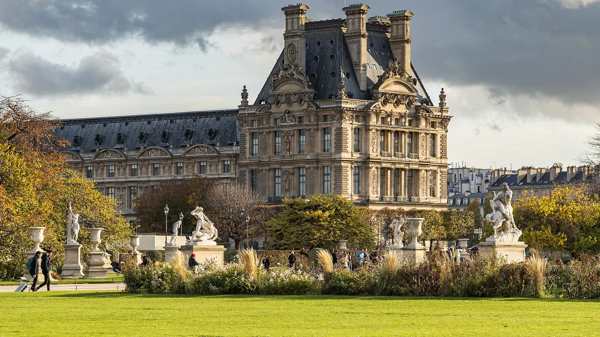 Louvre Palace in France