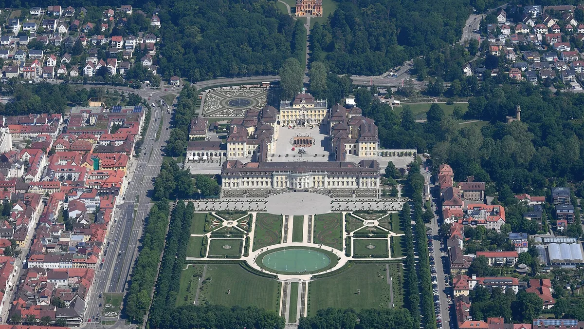 Ludwigsburg Residential Palace in Germany