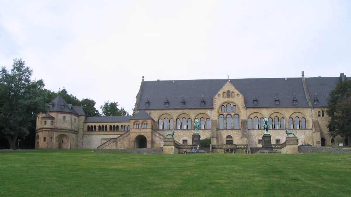 Imperial Palace of Goslar in Germany