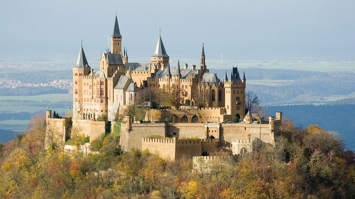 Hohenzollern Castle in Germany