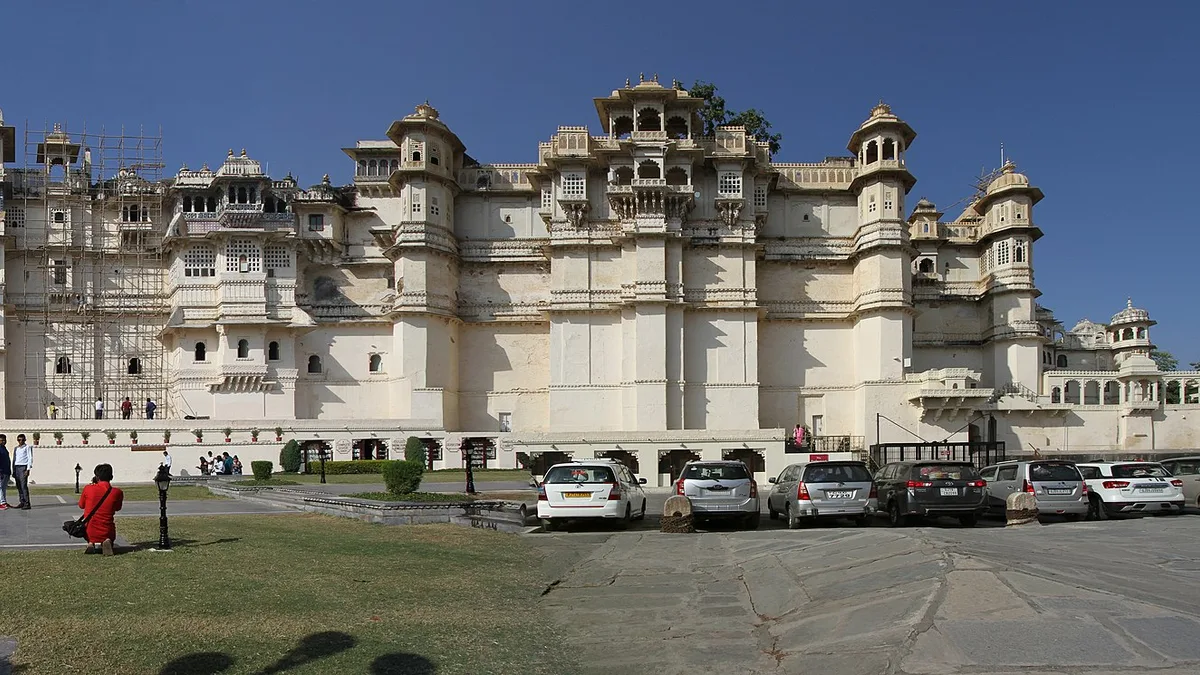 City Palace Udaipur in India