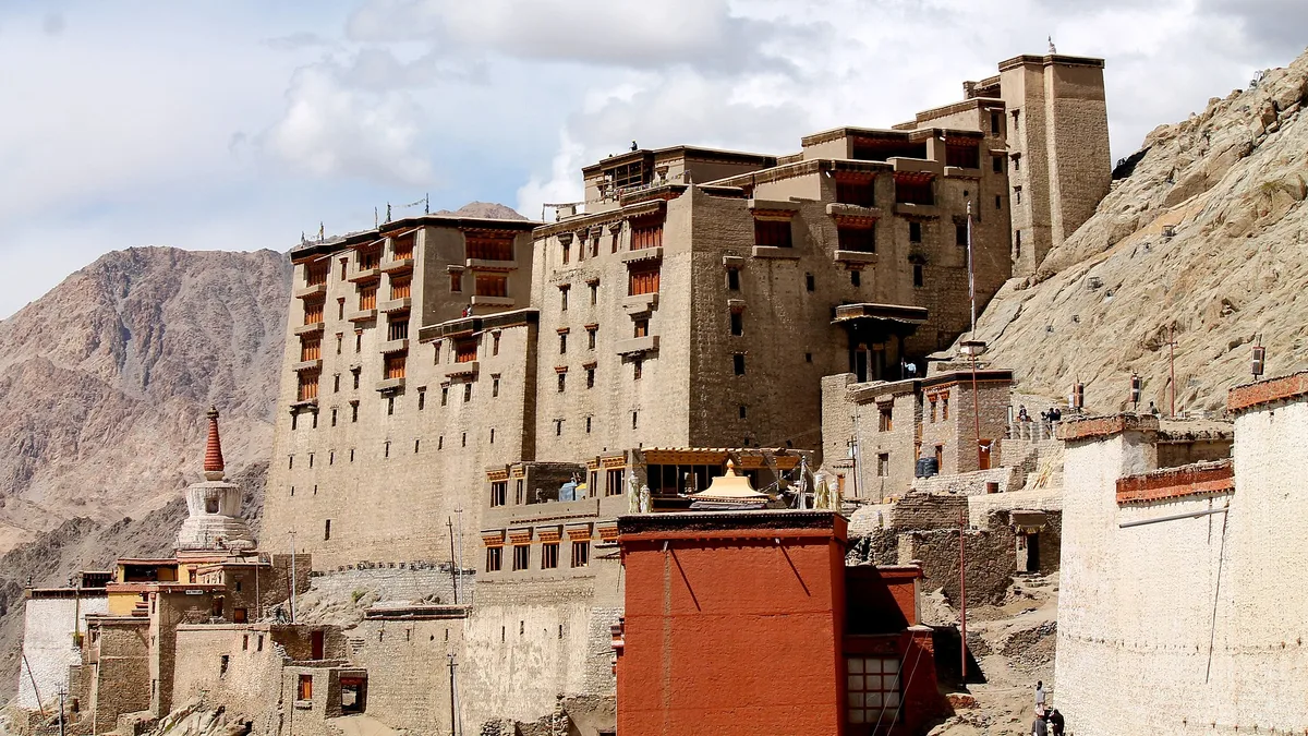 Leh Palace in India