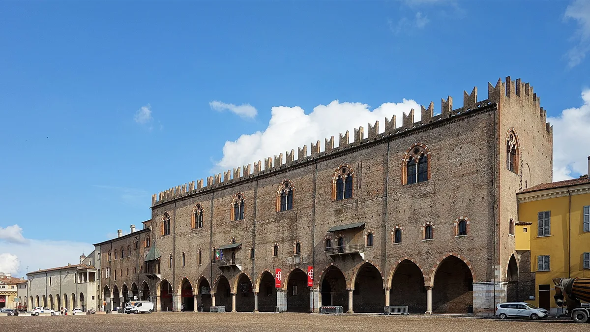Ducal Palace of Mantua in Italy