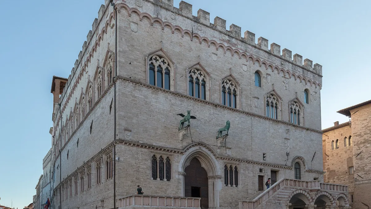 Palazzo dei Priori in Italy