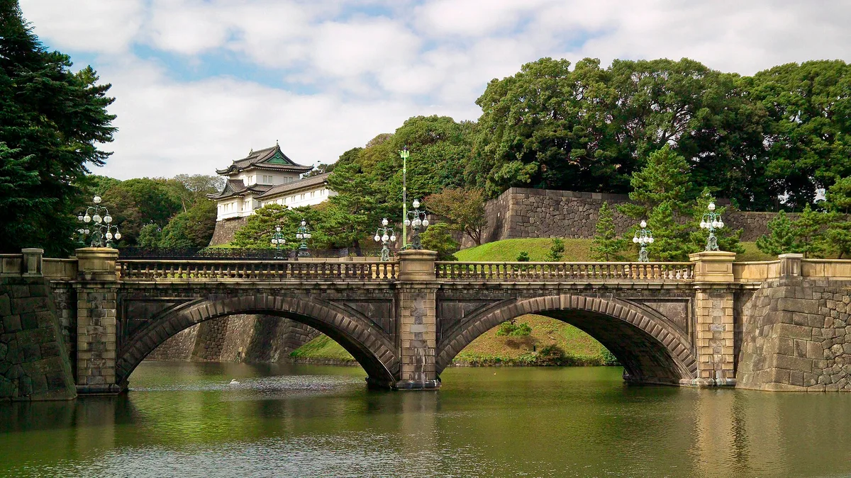 Tokyo Imperial Palace in Japan
