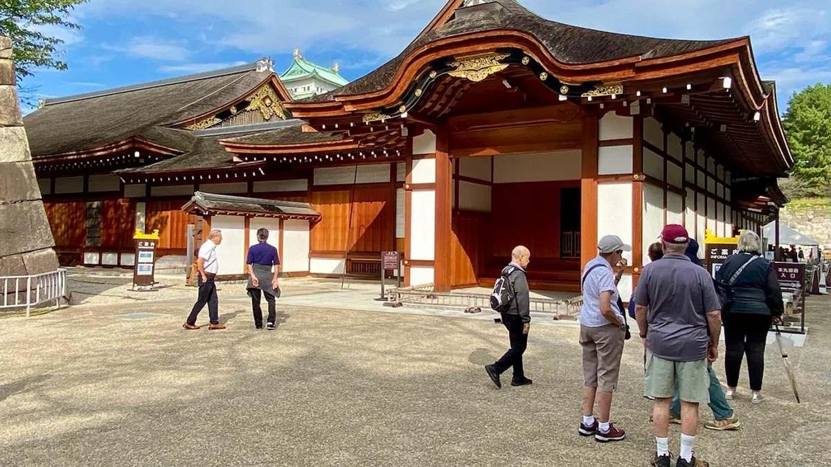 Nagoya Castle Honmaru Palace in Japan
