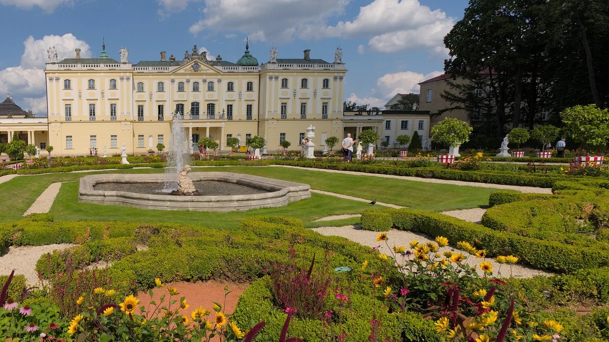 Branicki Palace in Poland