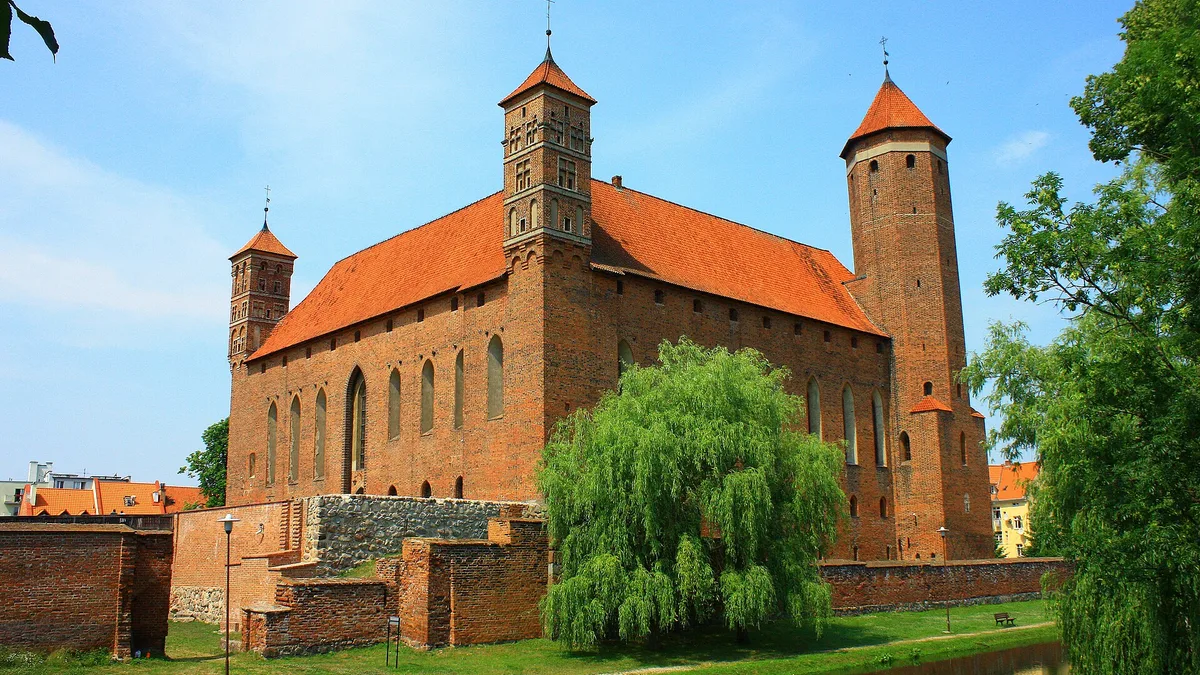 Lidzbark Warmiński Castle in Poland