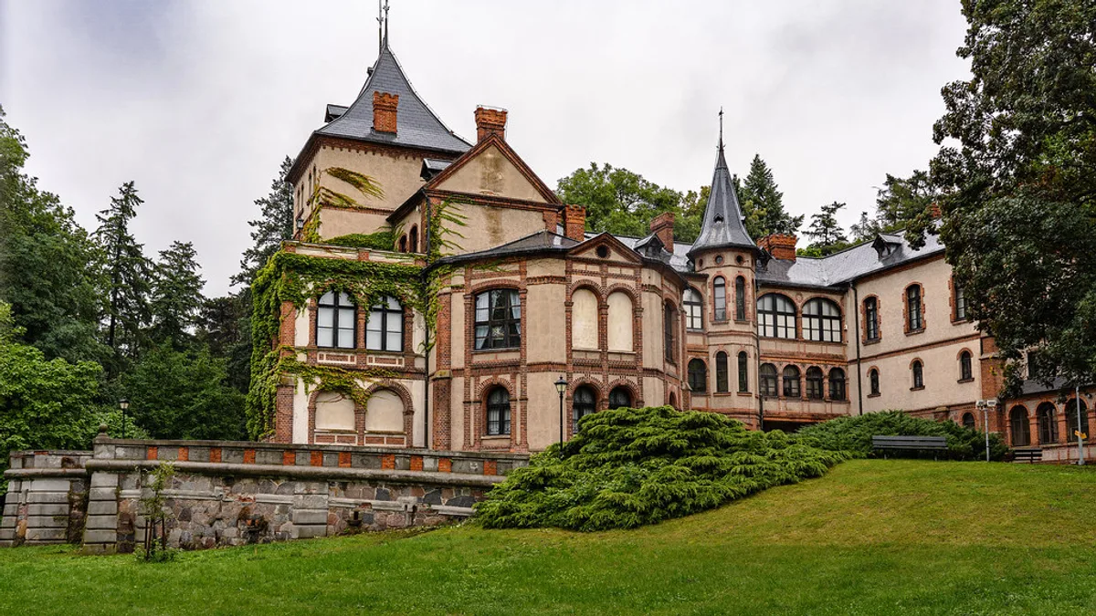 Gołuchów Castle in Poland