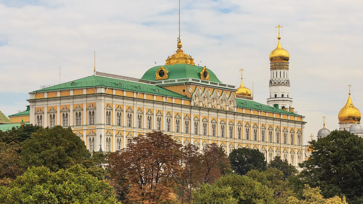 Grand Kremlin Palace in Russia