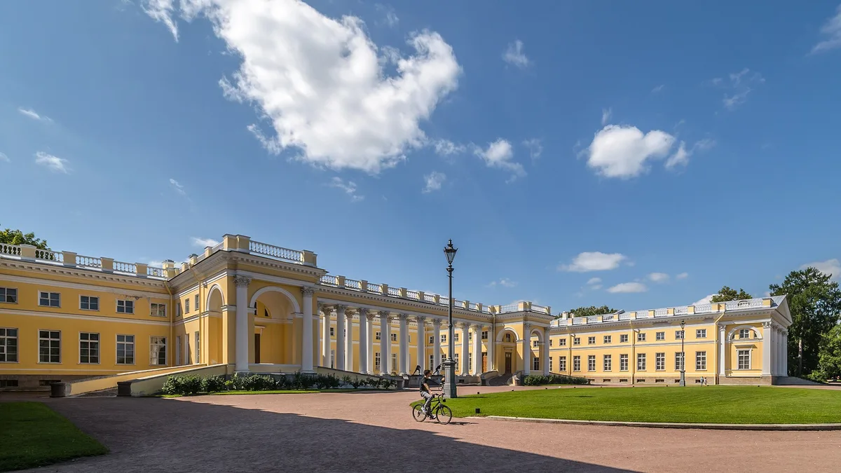 Alexander Palace in Russia