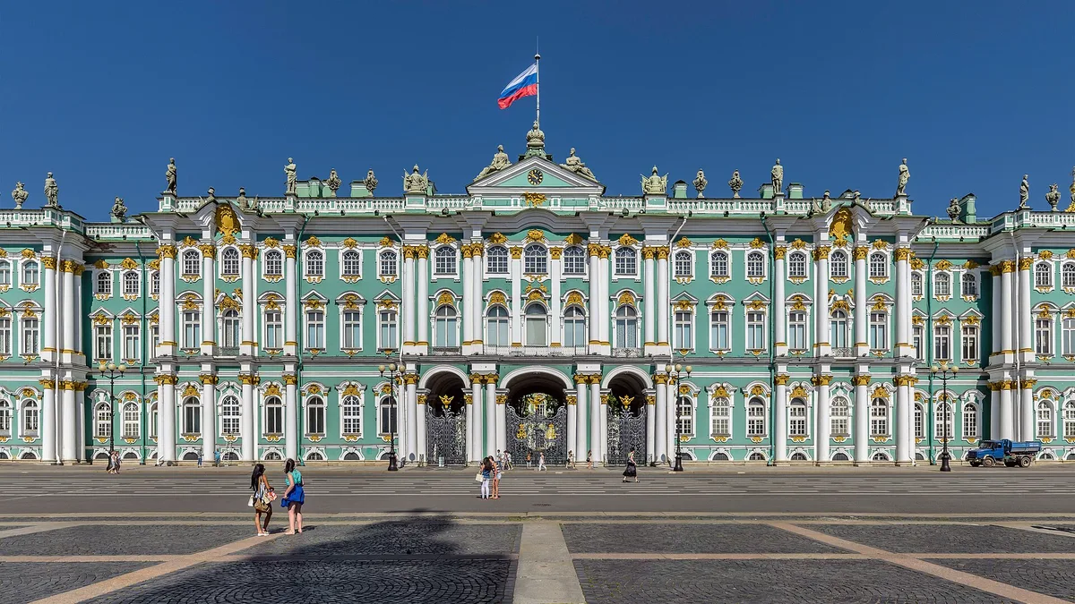 Winter Palace in Russia