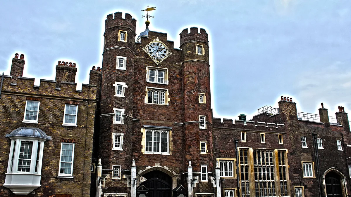 St James's Palace in United Kingdom