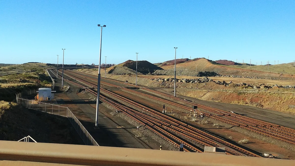 Port Walcott in Australia