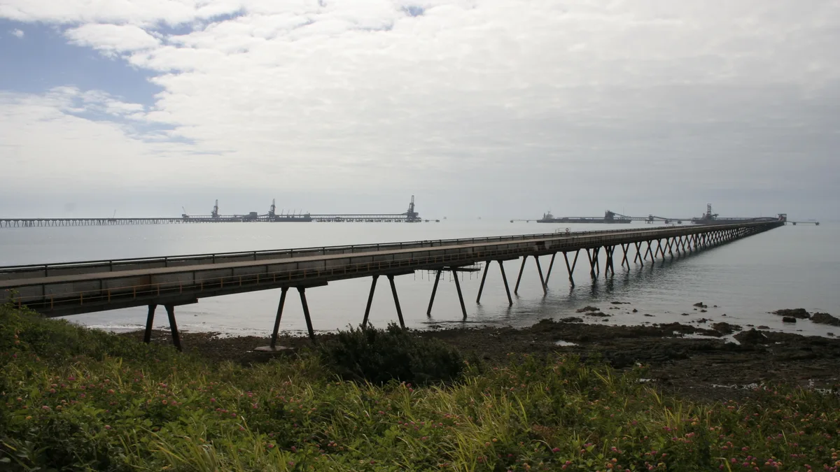 Port of Hay Point in Australia