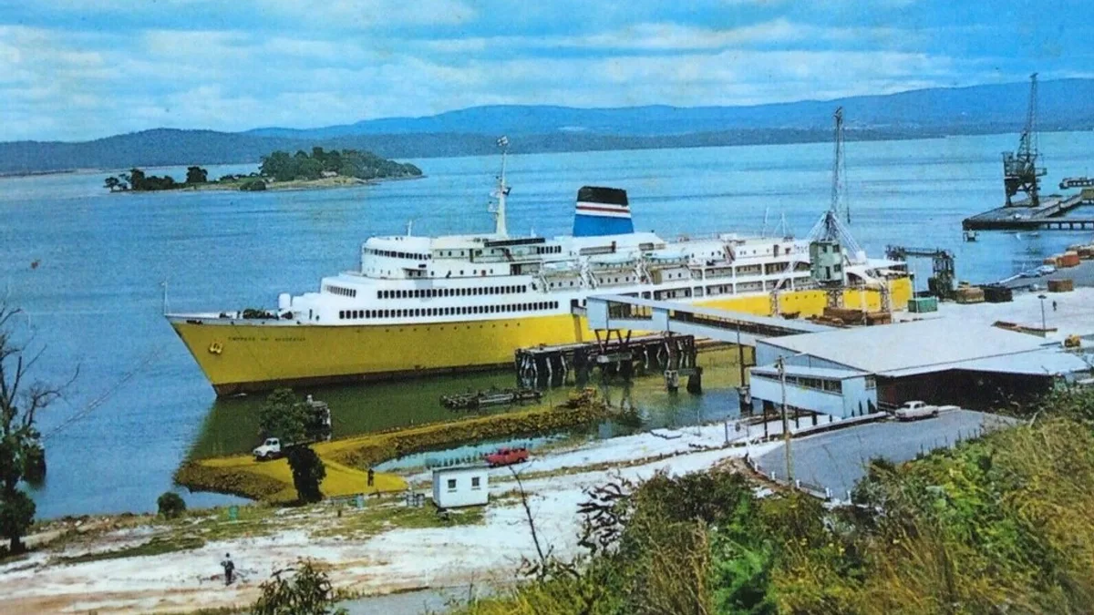 Port of Bell Bay in Australia