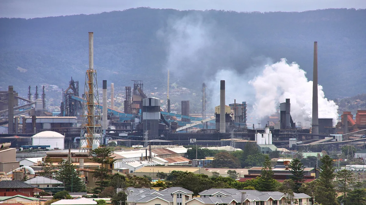 Port Kembla in Australia