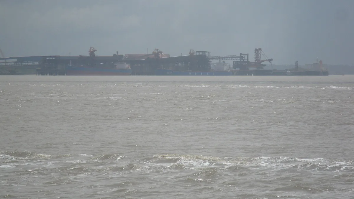 Ponta da Madeira Maritime Terminal in Brazil