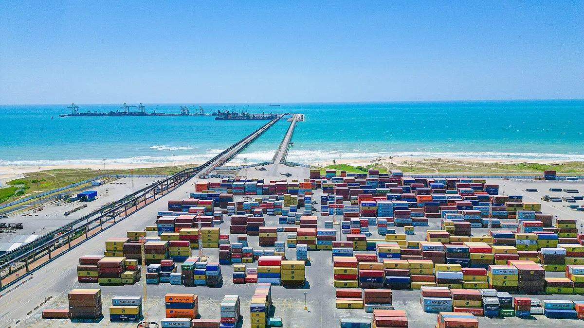 Port of Pecém in Brazil