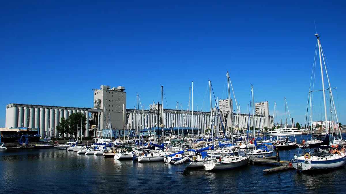 Port of Quebec in Canada