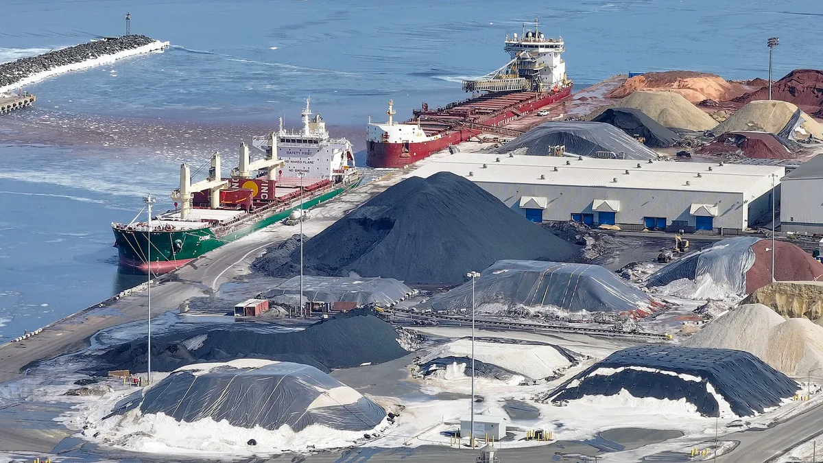 Port of Belledune in Canada