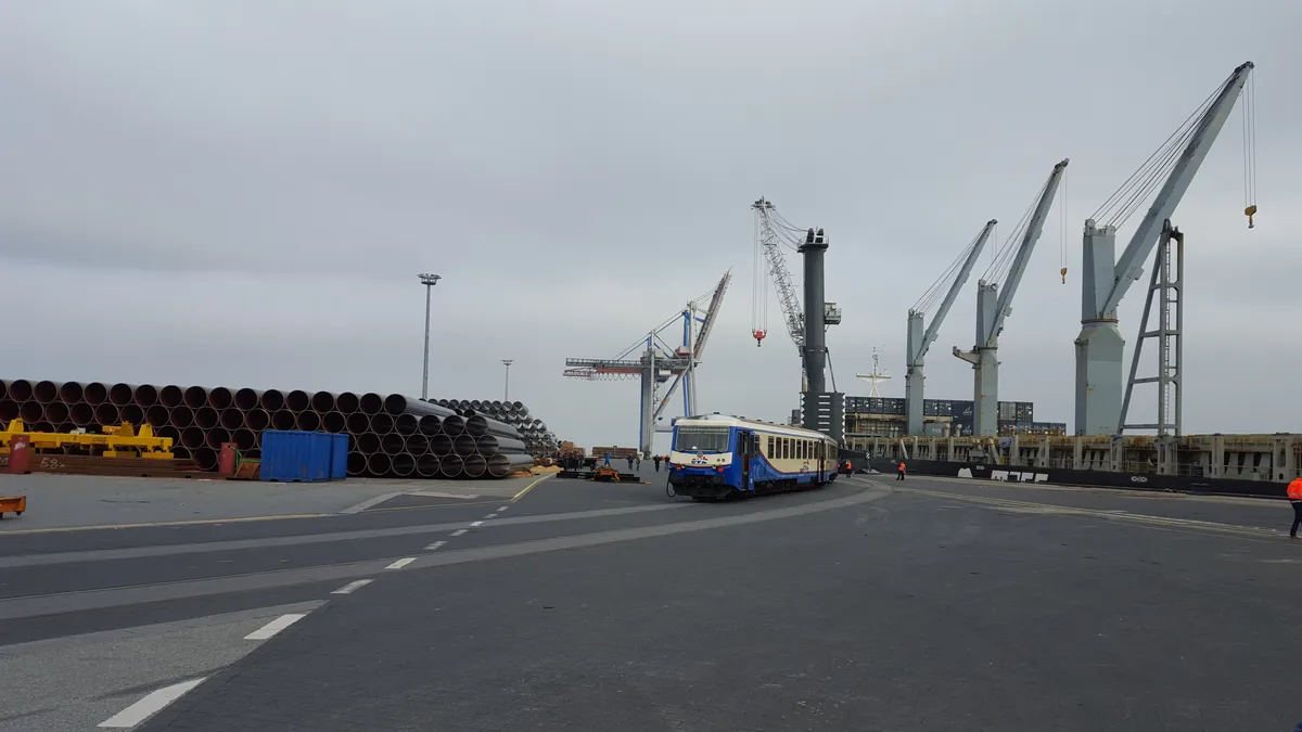 Port of Brake in Germany