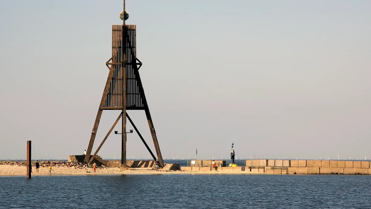 Port of Cuxhaven in Germany
