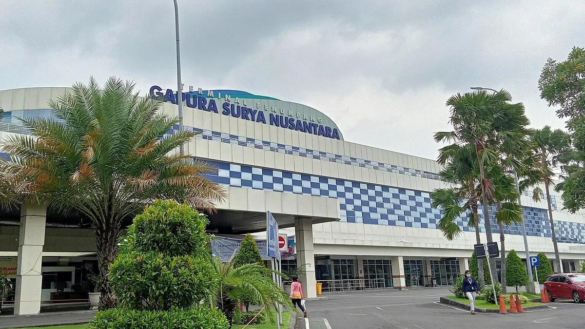Port of Tanjung Perak in Indonesia