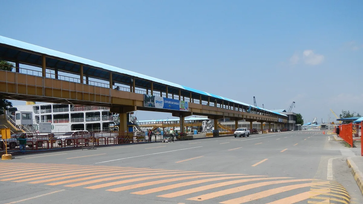 Port of Batangas in Philippines