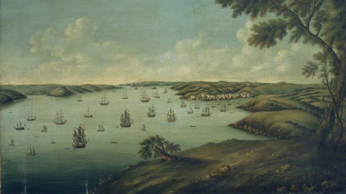 Port of Milford Haven in United Kingdom