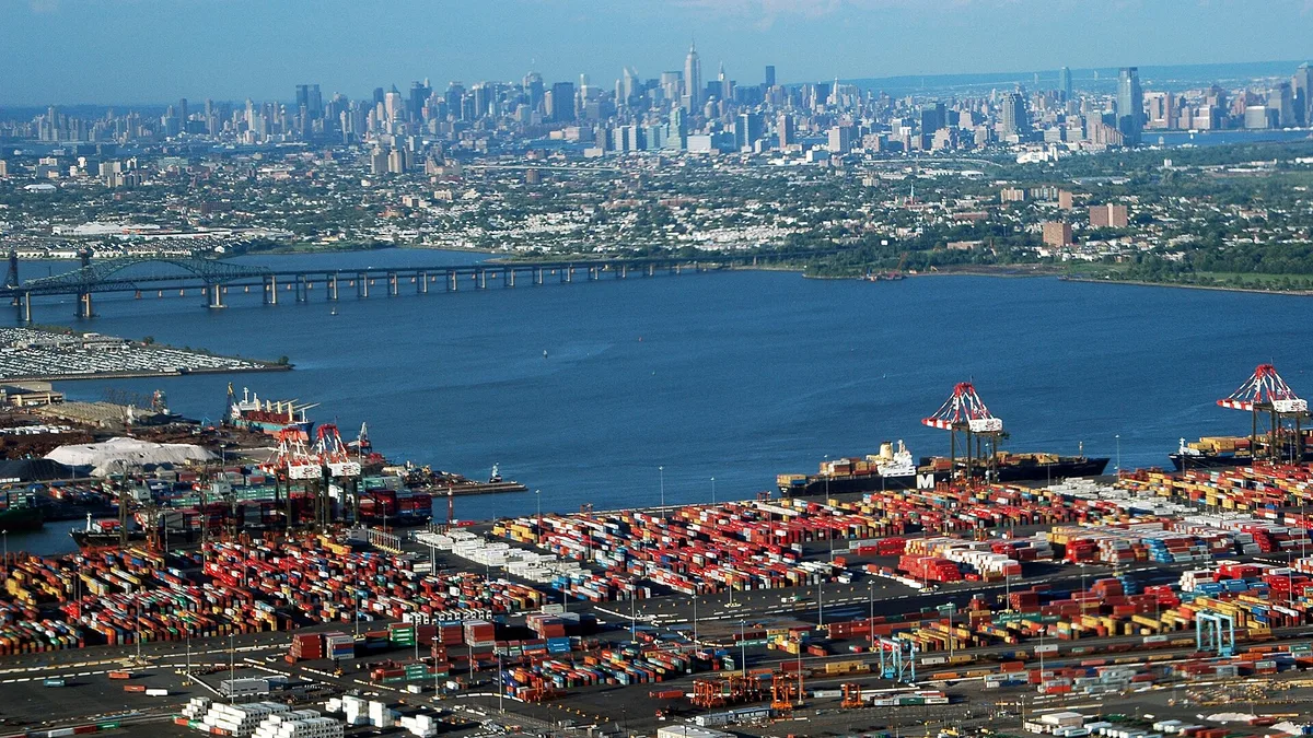 Port of New York and New Jersey in United States