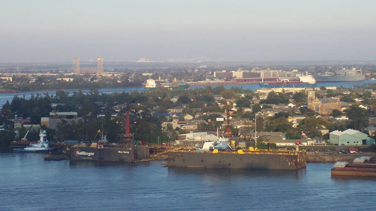 Port of New Orleans in United States