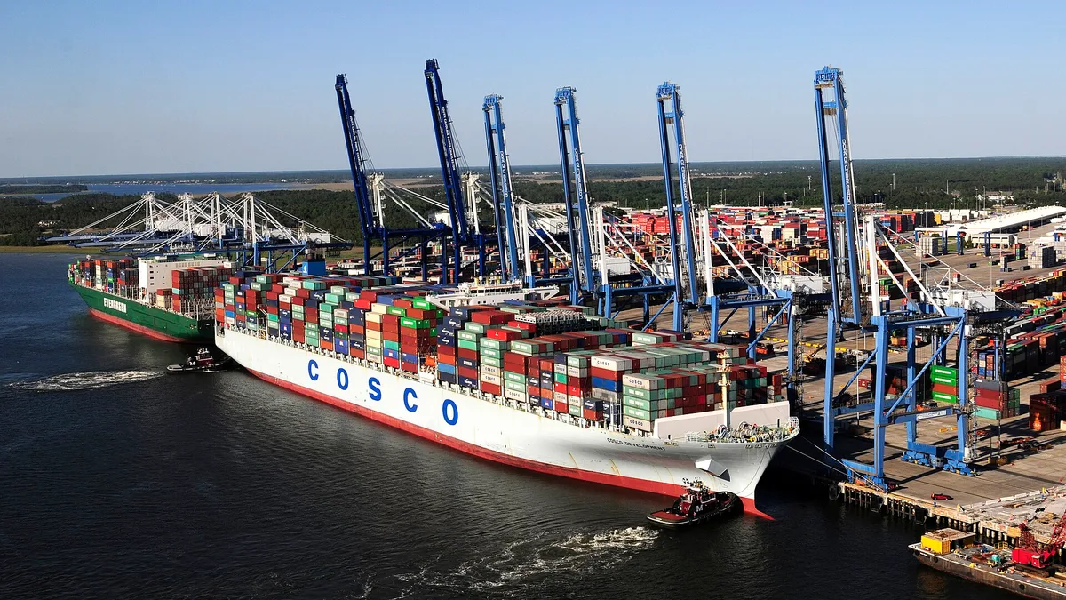 Port of Charleston in United States