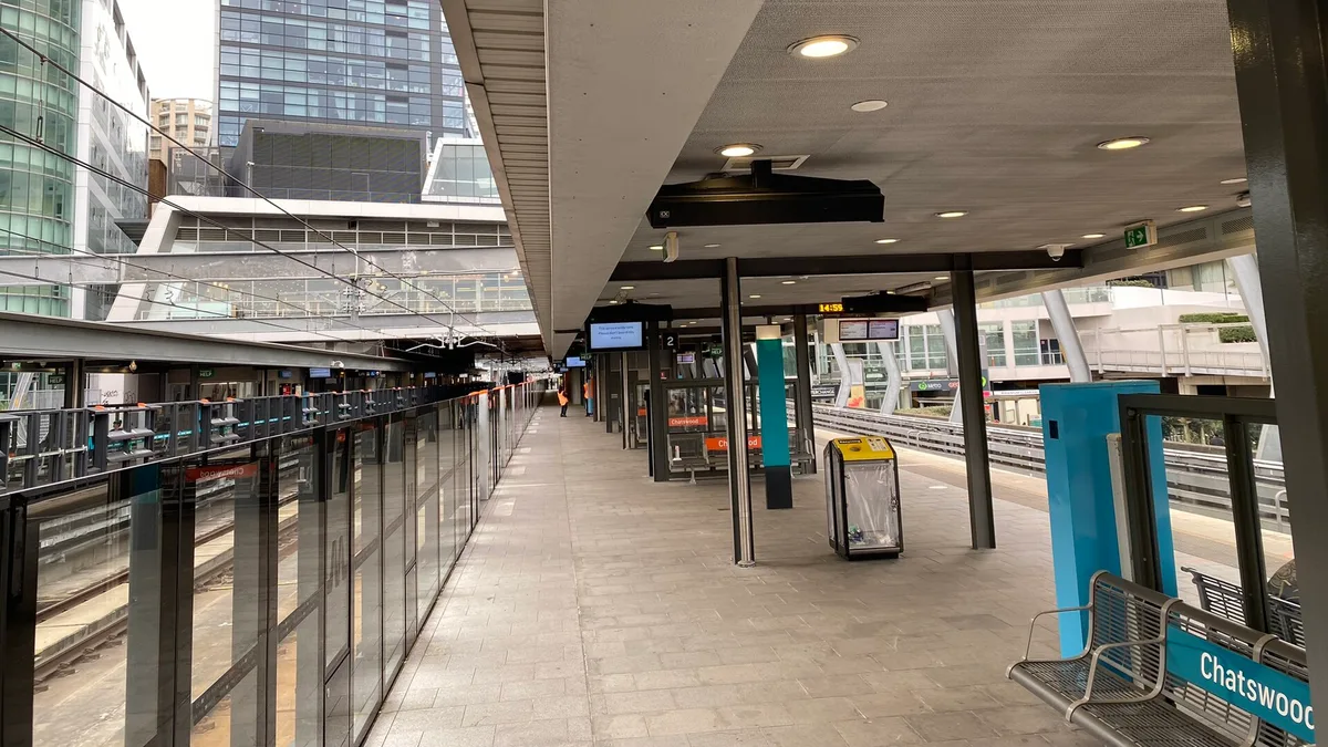 Chatswood Station in Australia
