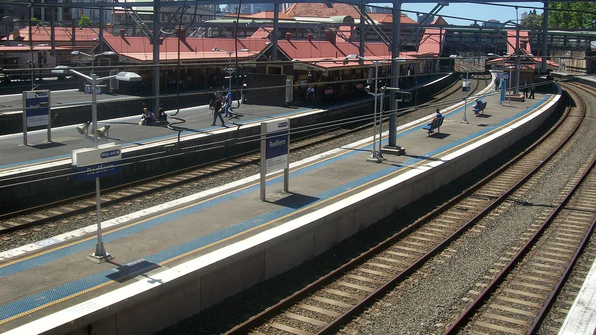 Redfern Station in Australia