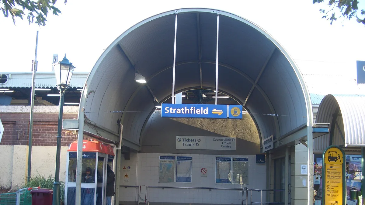 Strathfield Station in Australia