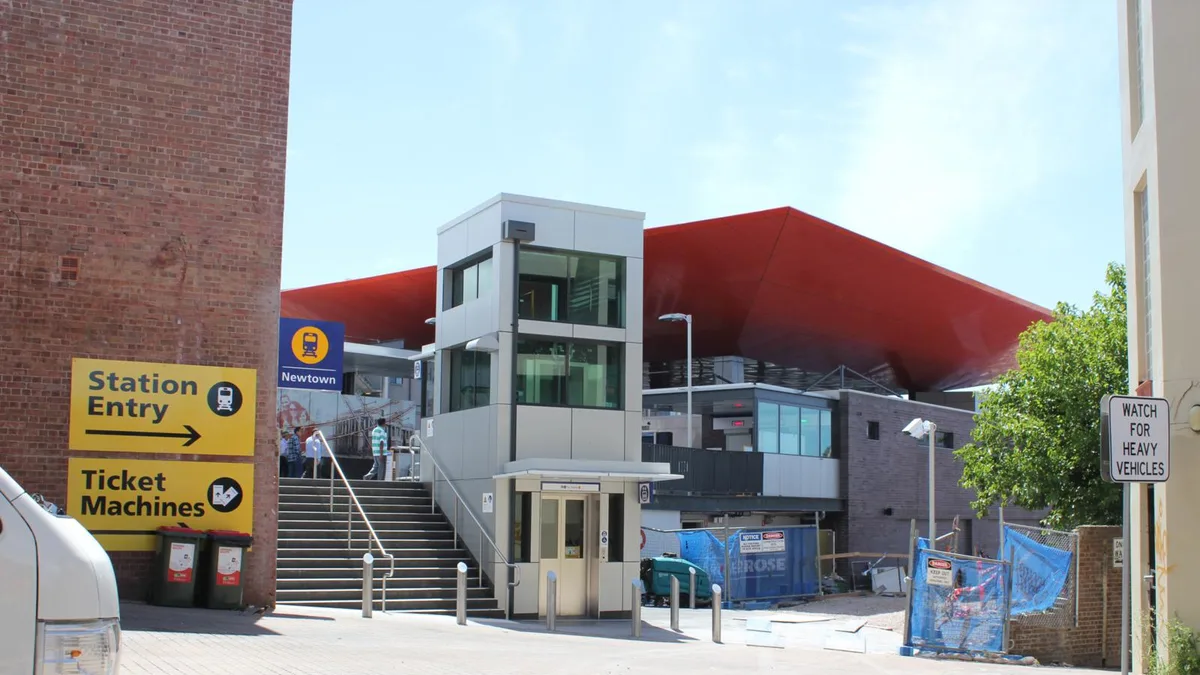 Newtown Station in Australia