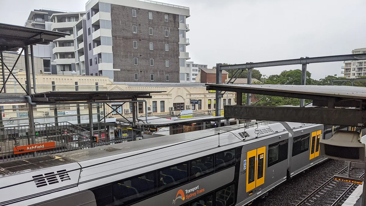 Ashfield Station in Australia