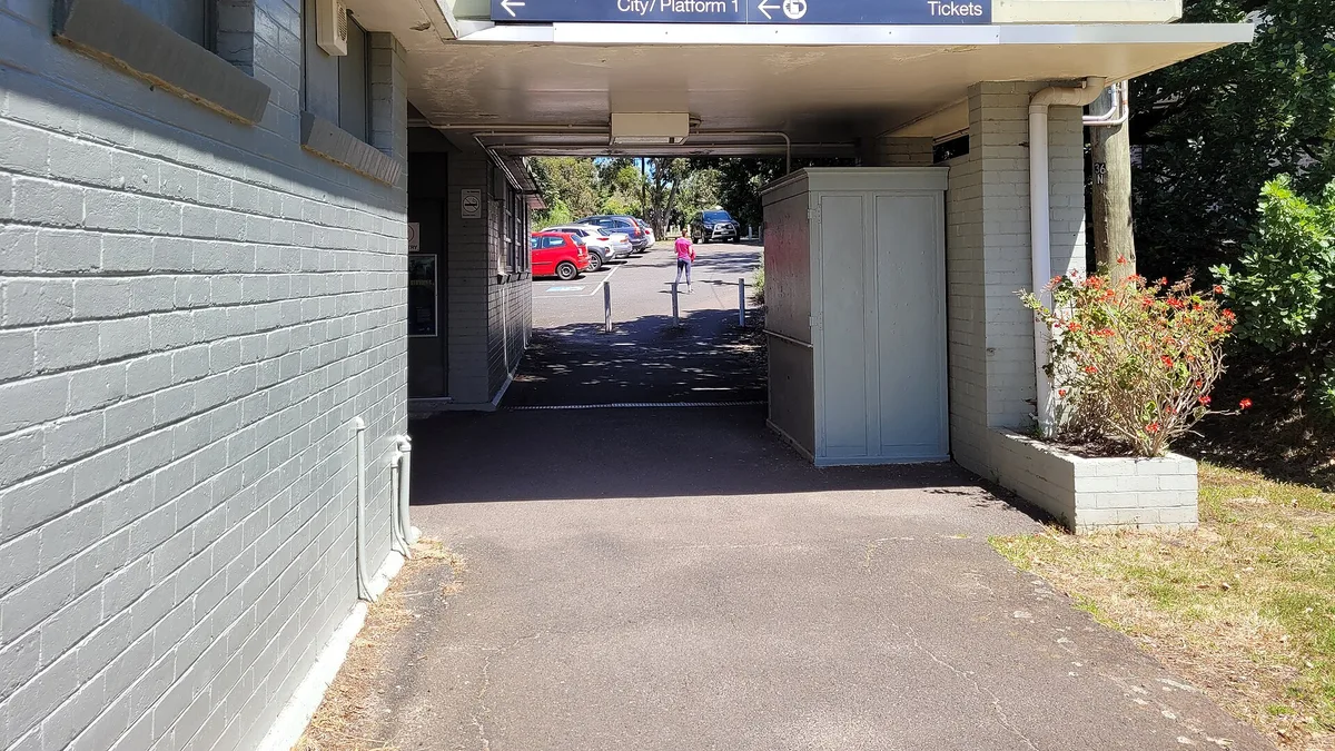 Burwood Station in Australia