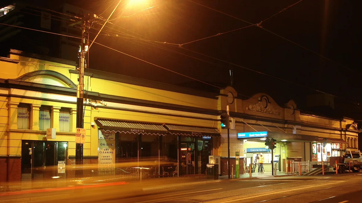 South Yarra Station in Australia