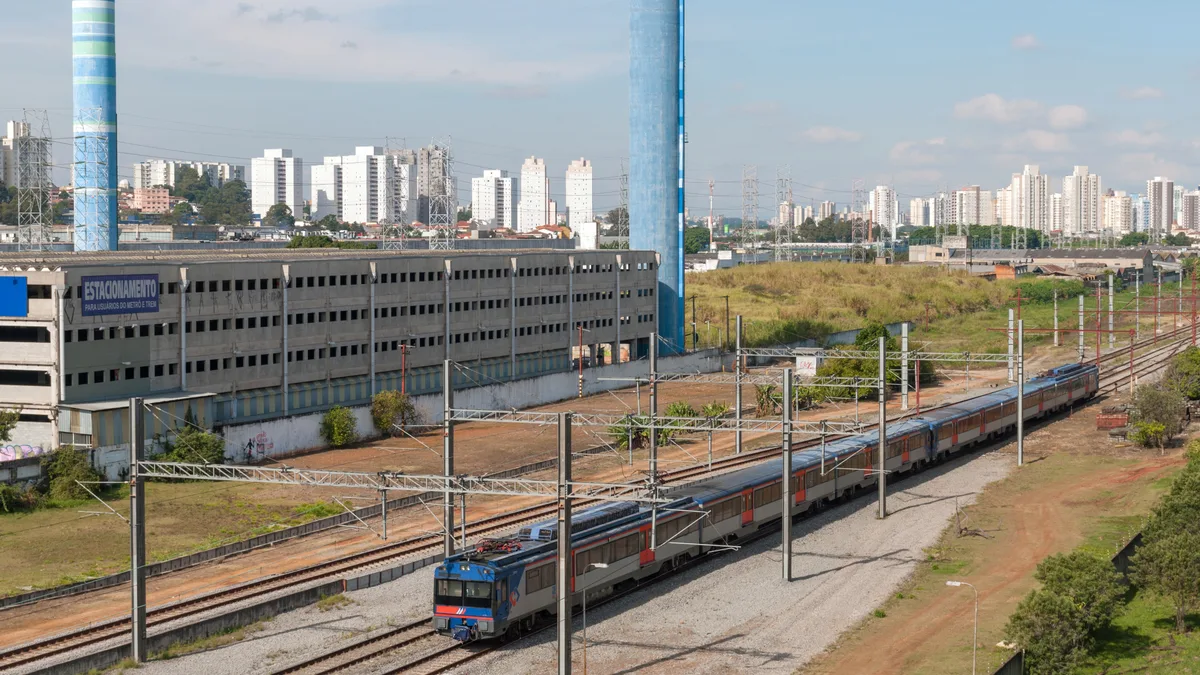 Tamanduateí Station in Brazil