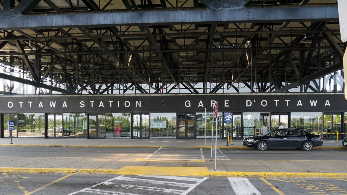 Ottawa Station in Canada