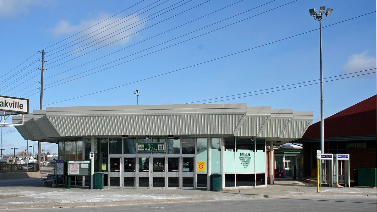 Oakville GO Station in Canada