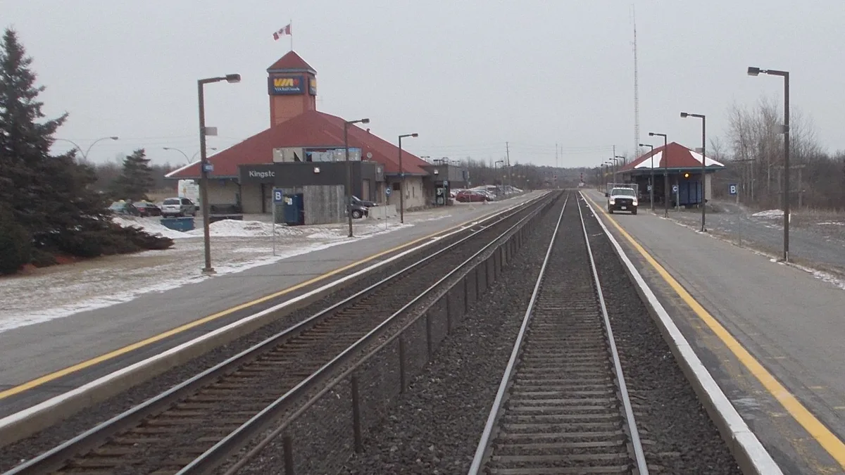 Kingston Station in Canada