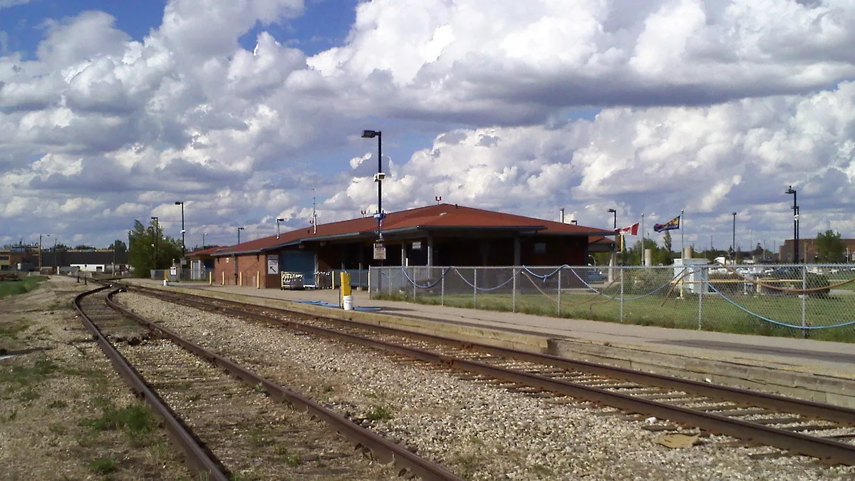 Edmonton Station in Canada