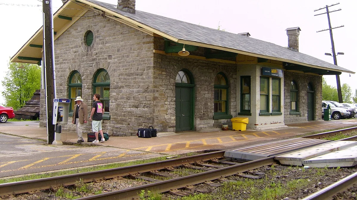 Port Hope Station in Canada