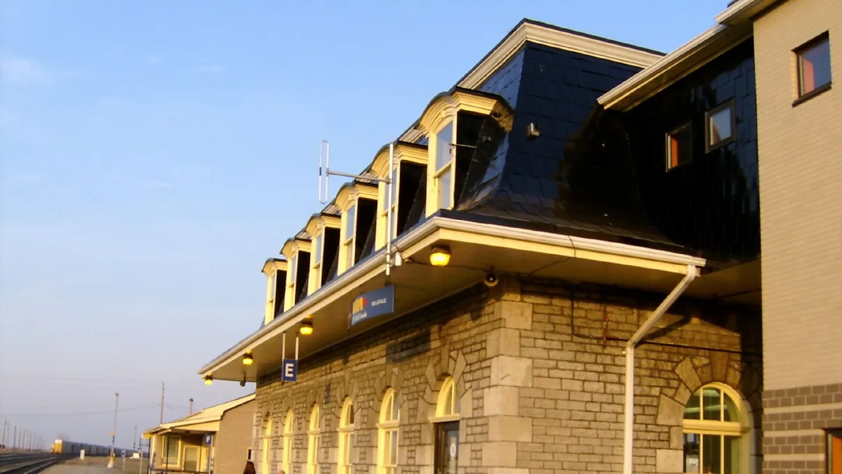 Belleville Station in Canada