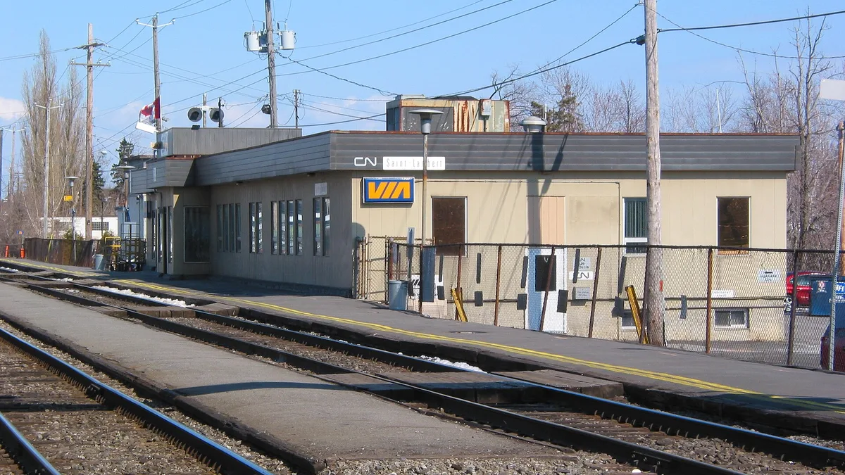 Saint-Lambert Station in Canada