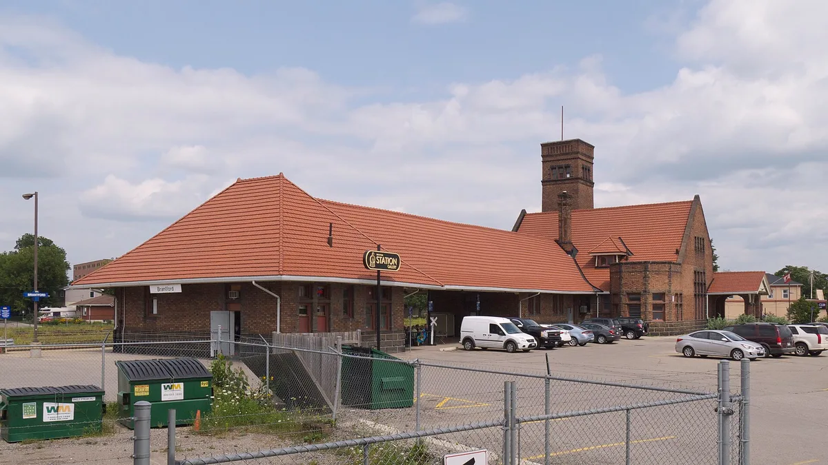 Brantford Station in Canada