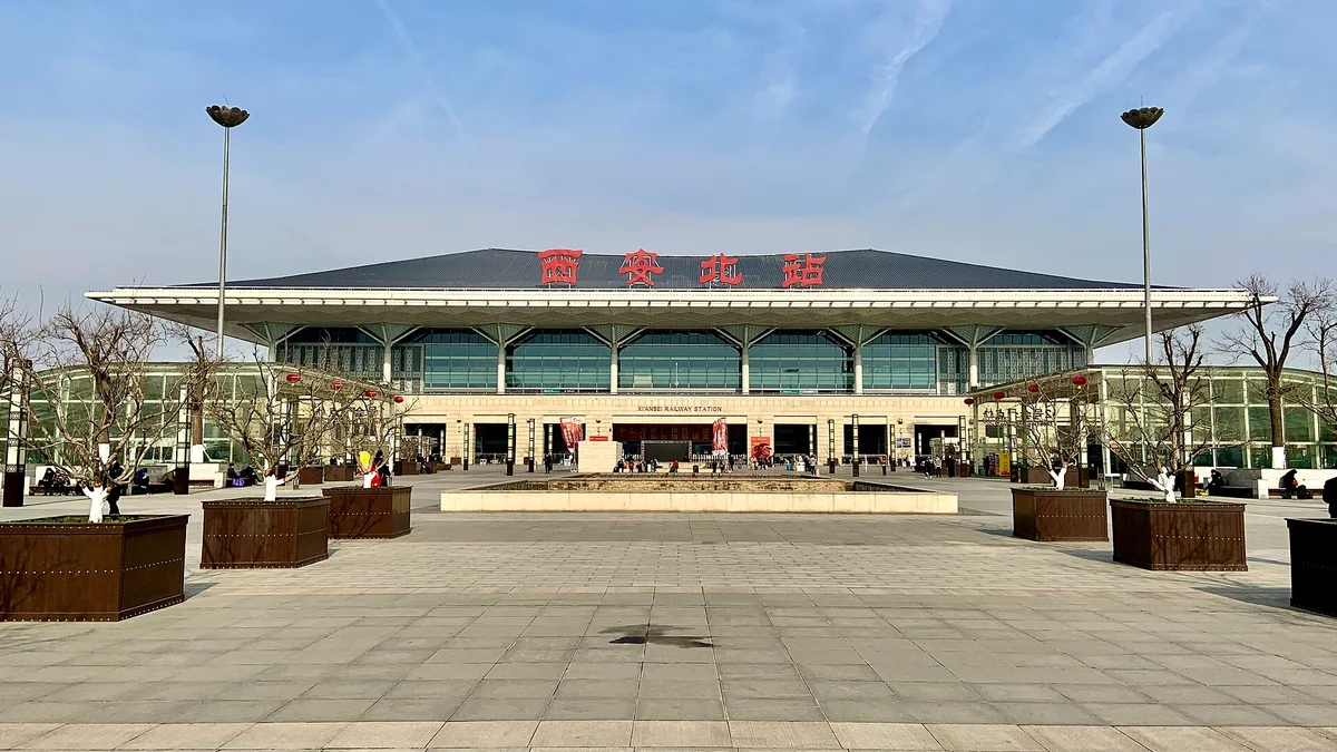 Xi'an North Railway Station in China
